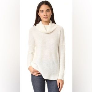 Cupcakes & Cashmere NWT Size S Cowl Neck Ivory Dexter Sweater